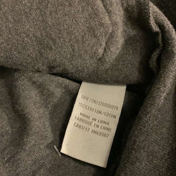 RED SQUAD Gray Sweatshirt Jacket Hoodie Zip Hood Pocketed Athleisure - Picture 10 of 10